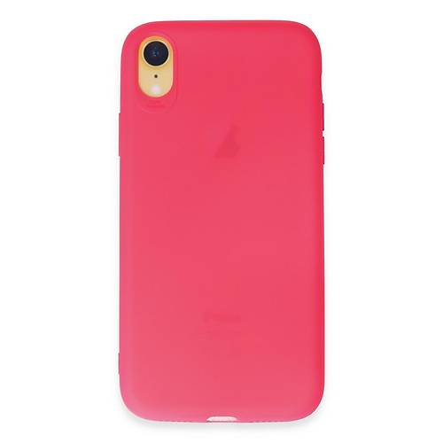 iPhone XR K�l�f First Silikon - Pembe