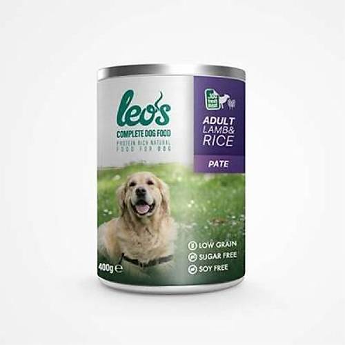 Kuzu Etli ve Pirin�li Pate Yeti�kin K�pek Konservesi 24 Adet 400 Gr