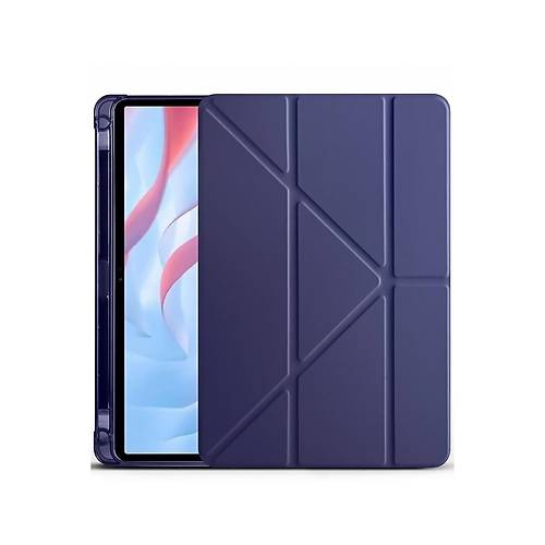 Pad X9A Kalemlikli Mars Tablet K�l�f� - Lacivert