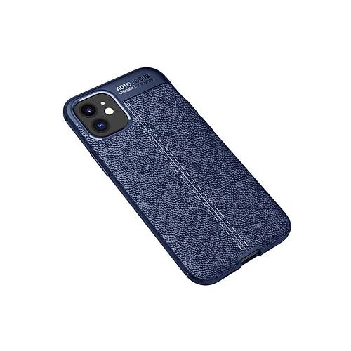 iPhone 12 Mini K�l�f Auto Focus Kapak - Lacivert