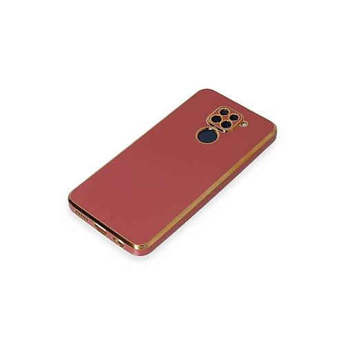 Redmi Note 9 K�l�f Volet Silikon - K�rm�z�