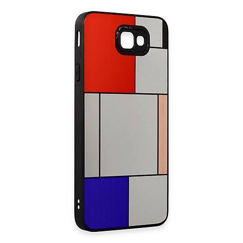 Galaxy J7 Prime K�l�f Mirror Desenli Kapak - Mirror - 9