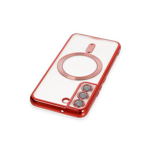 Galaxy S22 K�l�f Kross Magneticsafe Kapak - K�rm�z�