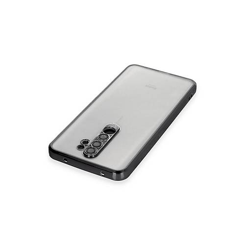 Redmi Note 8 Pro K�l�f Razer Lensli Silikon - Siyah