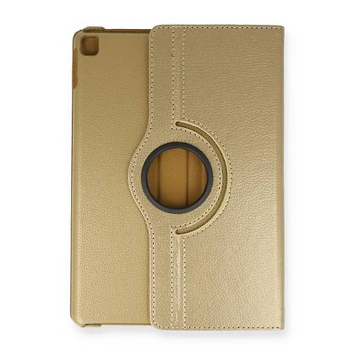 iPad 10.2 (7.nesil) K�l�f 360 Tablet Deri K�l�f - Gold