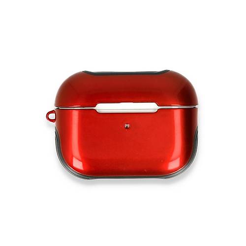 Airpods Pro (1.nesil) 3in1 K�l�f - K�rm�z�