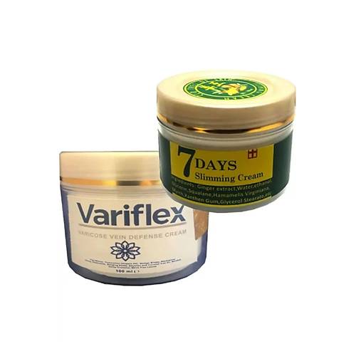 Variflex 100 ml Bacak Krem + 7days Slimingcream Yaz Haz�rl��� Krem