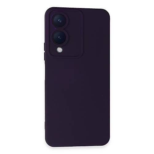Y17S K�l�f Nano i�i Kadife Silikon - Mor