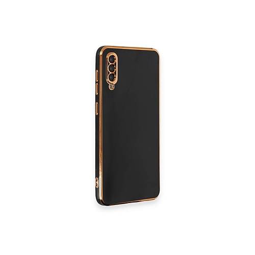 Galaxy A70 K�l�f Volet Silikon - Siyah