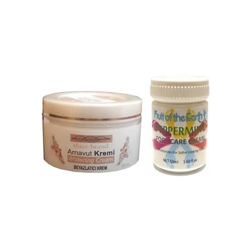 Hintohu Three Brand 100ML Arnavut Akl�k Kremi+Foot Care Cream 50ML Ayak Bak�m Kremi Nane Ferahl���