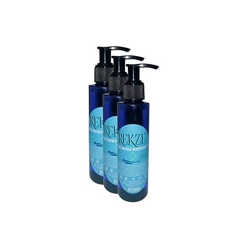 Rekze Erkeklere Kad�nlara �zel Sade Yenilebilir Masaj Ya�� Pure Edible Massage Oil 125ML 3 Adet