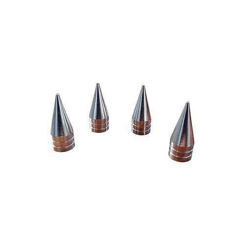 Al�minyum Sivri Sibop Kapa�� Krom � 4'l� 32mm