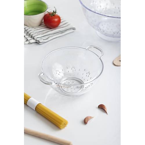 Akrilik �effaf Mini Pirin� S�zge�i & Bakliyat S�zge�i (3 Su Barda�� �l��l�)