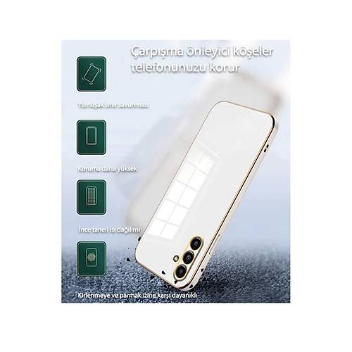Galaxy A24 4G K�l�f Volet Silikon - Siyah