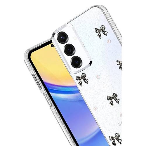 Galaxy S25 FE Fiyonk Desenli Kapak - Desen 8