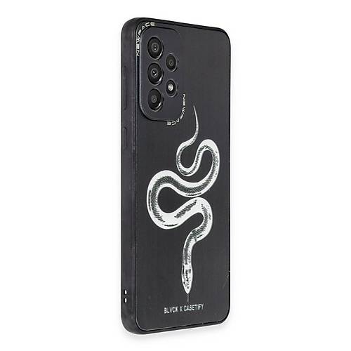 Galaxy A73 5G K�l�f Mirror Desenli Kapak - Mirror - 13