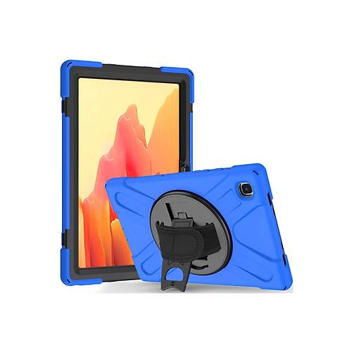 Galaxy T220 Tab A7 Lite 8.7 K�l�f Amazing Tablet Kapak - Mavi