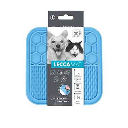 Lecca Kedi ve K�pekler ��in Yava� Beslenme �d�l Mat� Small Mavi 15x15 Cm