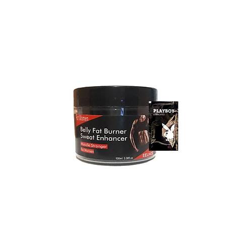 Belly fatBurner Sweat Enhancer Kad�nlar i�in krem 100 ml + 1 Adet Jel ile