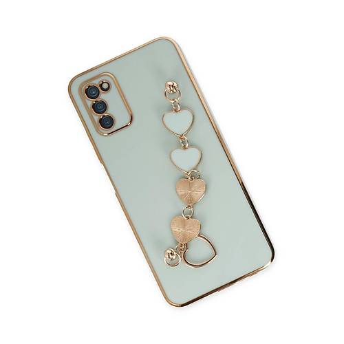 Galaxy A03S K�l�f Esila Silikon - Su Ye�ili