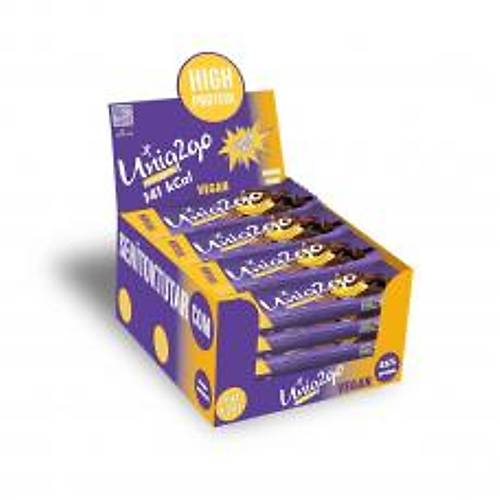 Muzlu ve Proteinli Vegan Bar 38 Gr 16 Adet