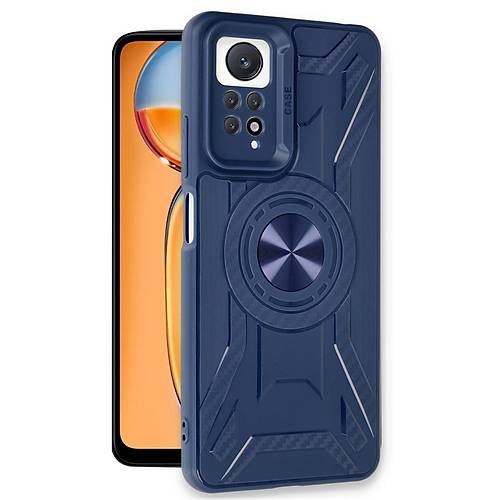 Redmi Note 12 Pro 4G K�l�f Lincoln Silikon - Lacivert