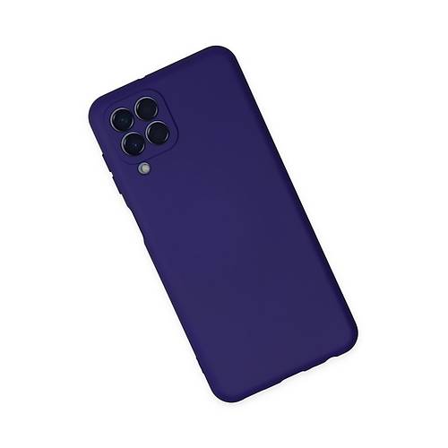 Galaxy M33 K�l�f Nano i�i Kadife Silikon - Mor