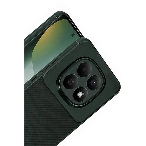 Redmi Note 15 Pro 5G Auto Focus Karbon Kapak - Koyu Ye�il
