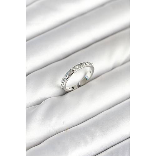 Pirin� G�m�� Renk Zirkon Ta�l� Kad�n Y�z�k