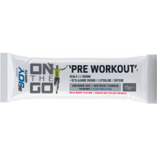 Pre Workout Sports Drink 15 Gr Orman Meyveli 1 Adet