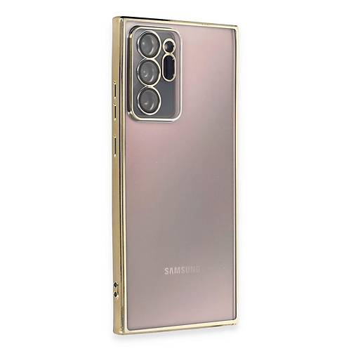 Galaxy Note 20 Ultra K�l�f Razer Lensli Silikon - Gold