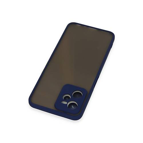 Realme C35 K�l�f Montreal Silikon Kapak - Lacivert
