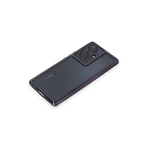 V29 Lite K�l�f Razer Lensli Silikon - Mor