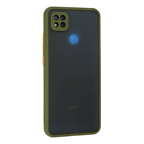 Redmi 9C K�l�f Montreal Silikon Kapak - A��k Ye�il