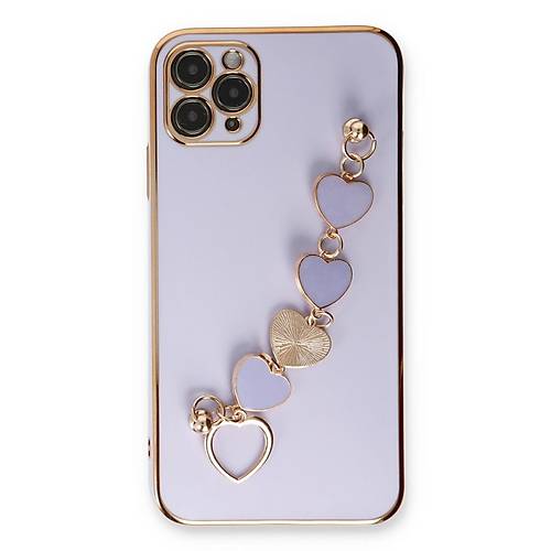 iPhone 11 Pro K�l�f Esila Silikon - Lila