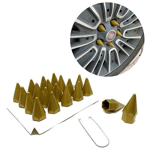 Sivri Mermi Bijon Kapa�� S�kme Aparatl� Alt�n Sar� 19mm