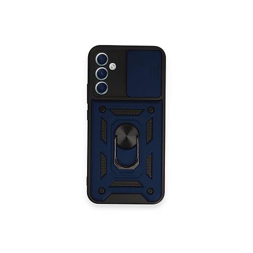 Galaxy A54 5G K�l�f Pars Lens Y�z�kl� Silikon - Lacivert