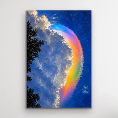 G�kku�a�� Bulutu Kanvas Tablo 20X30 CM