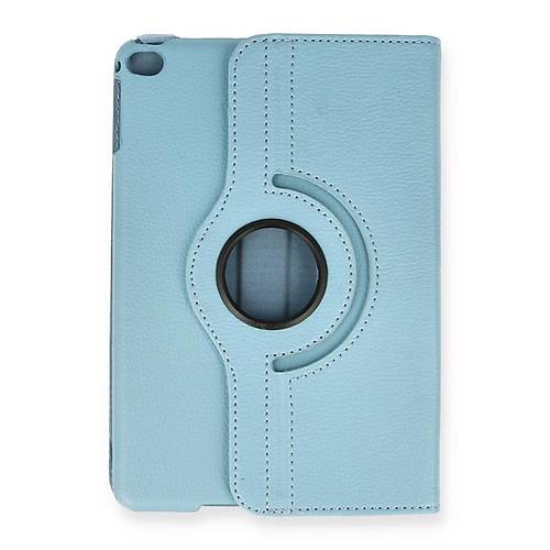 iPad Mini 4 K�l�f 360 Tablet Deri K�l�f - Turkuaz