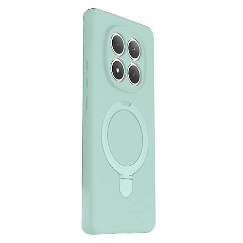 Redmi Note 15 Pro 5G Regal Magsafe Standl� Kapak - Su Ye�ili