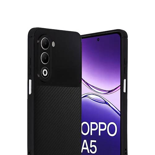 A5 4G Auto Focus Karbon Kapak - Siyah