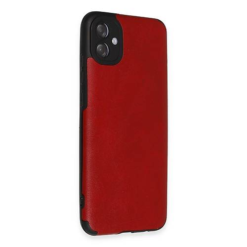 Galaxy A04E K�l�f Loop Deri Silikon - K�rm�z�