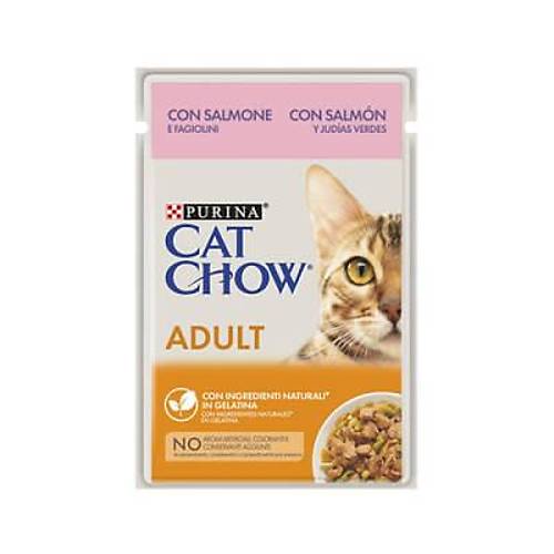 Pouch Somonlu Yeti�kin Kedi Konservesi 12 Adet 85 Gr