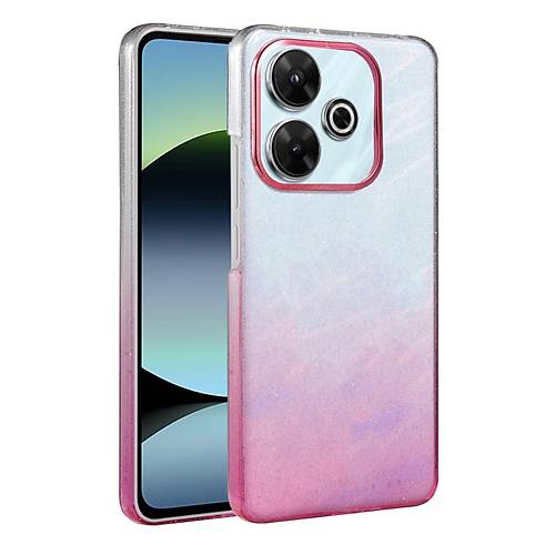 Redmi 13 4G Glossy Kapak - Pembe