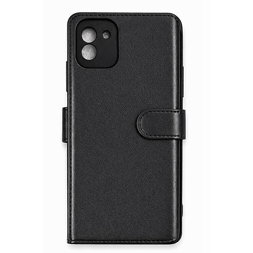 Galaxy A03 Core K�l�f Trend S Plus Kapakl� K�l�f - Siyah