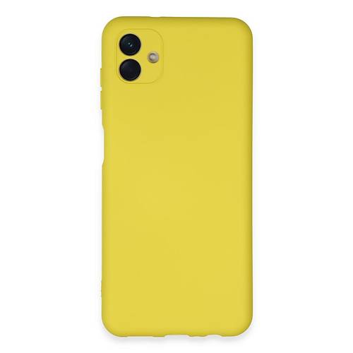 Galaxy A04E K�l�f Nano i�i Kadife Silikon - Sar�