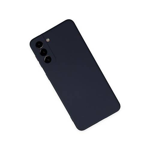 Galaxy S21 Plus K�l�f Nano i�i Kadife Silikon - Lacivert