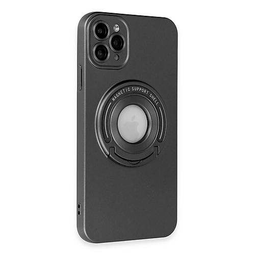 iPhone 12 Pro K�l�f Lukka Magneticsafe Kapak - Siyah