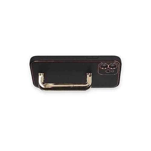 iPhone 12 K�l�f Coco Elit Kapak - Siyah