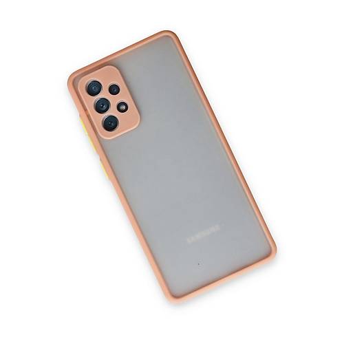 Galaxy A52 K�l�f Montreal Silikon Kapak - Pembe
